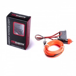LED svÄtlovodnĂ˝ pĂĄsek 2m (ÄervenĂ˝)